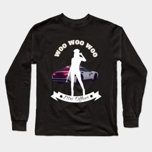 Mrs. Officer Long Sleeve T-Shirt